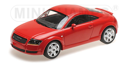 AUDI TT COUPE – 1998 – RED L.E. 300 pcs. 1:18 model