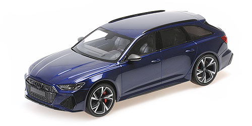 AUDI RS 6 AVANT – 2019 – BLUE METALLIC - L.E. 402 pcs. 1:18 model