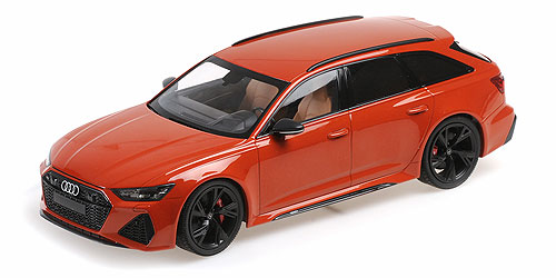 AUDI RS 6 AVANT – 2019 – ORANGE METALLIC - L.E. 336 pcs. 1:18 model