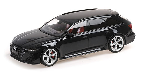 AUDI RS 6 AVANT – 2019 – BLACK METALLIC - L.E. 336 pcs. 1:18 model