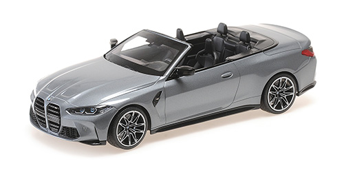 BMW M4 CABRIOLET – 2021 – GREY METALLIC 1:18 model