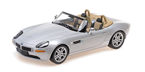 BMW Z8 ROADSTER – 2000 – SILVER 1:18 model