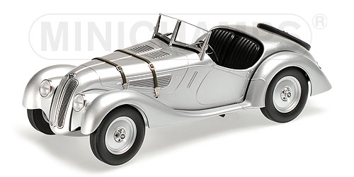 BMW 328 – 1936 – SILVER - L.E. 504 pcs. 1:18 model