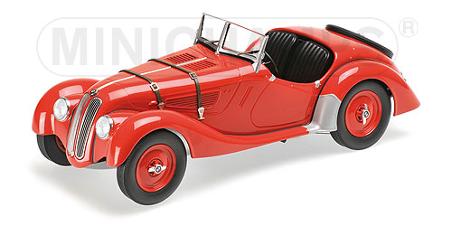 BMW 328 – 1936 – RED - L.E. 504 pcs. 1:18 model