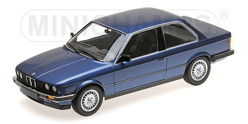 BMW 323I (E30) – 1982 – BLUE METALLIC L.E. 504 pcs. 1:18 model