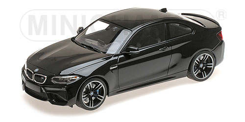BMW M2 COUPÉ – 2016 – BLACK METALLIC L.E. 504 pcs. 1:18 model