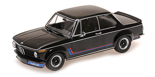 BMW 2002 TURBO – 1973 – BLACK - L.E. 360 pcs. 1:18 model