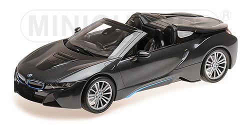 BMW I8 ROADSTER (I15) – 2017 – GREY METALLIC L.E. 504 pcs. 1:18 model