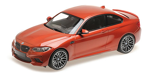 BMW M2 COMPETITION – 2019 – ORANGE METALLIC 1:18 model
