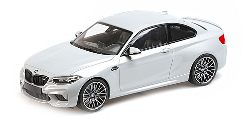 BMW M2 COMPETITION – 2019 – SILVER 1:18 model