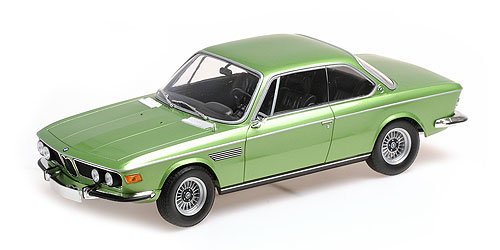 BMW 3.0 CSI – 1971 – GREEN METALLIC 1:18 model