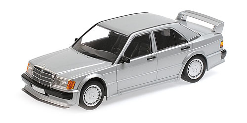 MERCEDES-BENZ 190E 2.5-16 EVO 1 – SILVER - L.E. 804 pcs. 1:18 model
