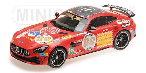 MERCEDES-AMG GT-R – 2017 – ‘ROTE SAU’ - L.E. 504 pcs. 1:18 model