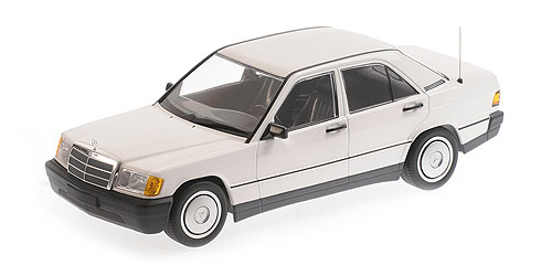 MERCEDES-BENZ 190E (W201) – 1982 – WHITE 1:18 model
