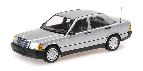 MERCEDES-BENZ 190E (W201) – 1982 – SILVER - L.E. 504 pcs. 1:18 model
