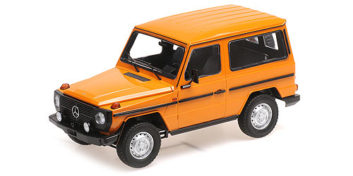 MERCEDES-BENZ G-MODEL SHORT (W460) – 1980 – ORANGE 1:18 model
