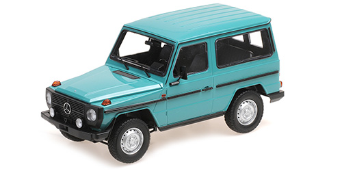 MERCEDES-BENZ G-MODEL SHORT (W460) – 1980 – TURQUOISE 1:18 model