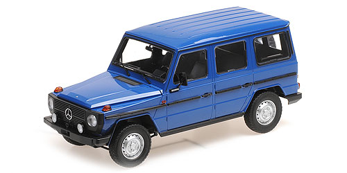 MERCEDES-BENZ G-MODEL LONG (W460) – 1980 – DARK BLUE 1:18 model