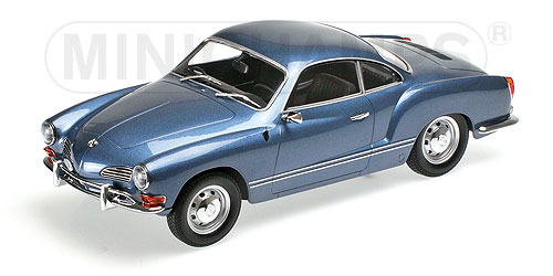VOLKSWAGEN KARMANN GHIA COUPÉ – 1970 – BLUE L.E. 504 pcs. 1:18 model
