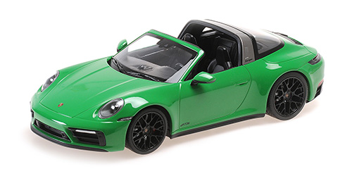 PORSCHE 911 (992) TARGA 4 GTS – 2021 – GREEN 1:18 model