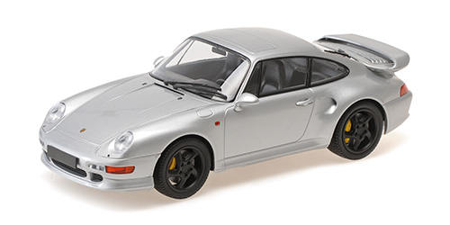 PORSCHE 911 (993) TURBO S – 1997 – SILVER 1:18 model