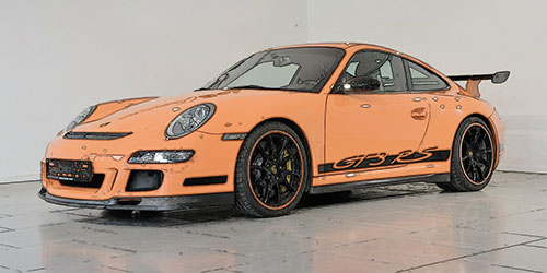PORSCHE 911 GT3 RS – 2007 – ORANGE 1:18 model