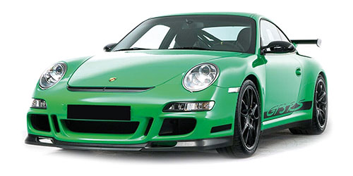 PORSCHE 911 GT3 RS – 2007 – GREEN 1:18 model