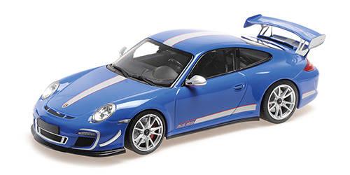 PORSCHE 911 GT3 RS 4.0 – 2011 – BLUE 1:18 model
