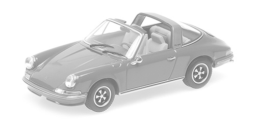 PORSCHE 911 TARGA – 1972 – RED 1:18 model