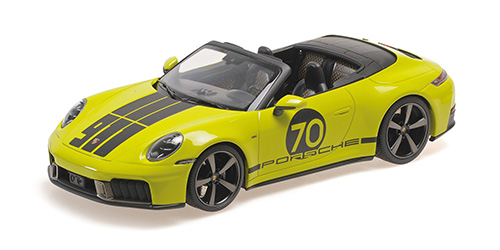 PORSCHE 911 (992.2) CARRERA GTS CABRIOLET 911 SPIRIT 70 – 2025 – GREEN 1:18 model