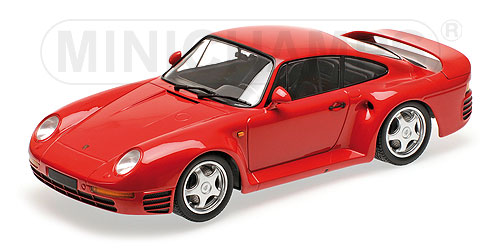 PORSCHE 959 – 1987 – RED 1:18 model