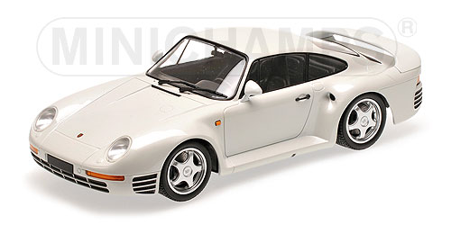 PORSCHE 959 – 1987 – WHITE METALLIC L.E. 1002 pcs. 1:18 model