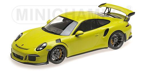 PORSCHE 911 GT3 RS (991) – 2015 – LICHTGRÜN L.E. 1002 pcs. 1:18 model