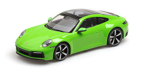 PORSCHE 911 CARRERA 4S – 2019 – GREEN - L.E. 312 pcs. 1:18 model