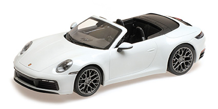 PORSCHE 911 CARRERA 4S CABRIOLET – 2019 – WHITE 1:18 model