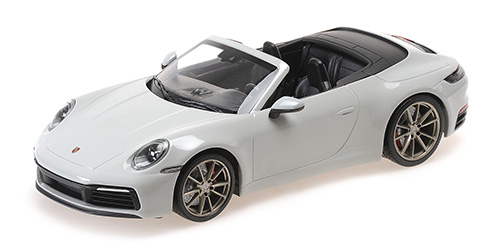 PORSCHE 911 CARRERA 4S CABRIOLET – 2019 – GREY 1:18 model