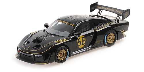 PORSCHE 935/19 – BLACK WITH GOLD STRIPES – 2020 - L.E. 366 pcs. 1:18 model