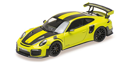 PORSCHE 911 (991.2) GT2RS – 2018 – GREEN W/ WEISSACH PACKAGE W/ BLACK MAGNESIUM WHEELS - L.E. 330 pcs. 1:18 model