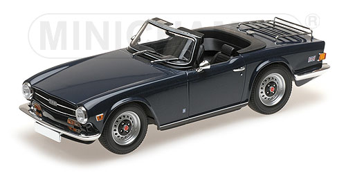 TRIUMPH TR6 – 1973 – DARK BLUE (LHD) L.E. 350 pcs. 1:18 model