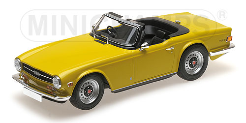 TRIUMPH TR6 – 1973 – YELLOW (RHD) L.E. 402 pcs. 1:18 model