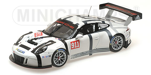 PORSCHE 911 GT3 R – PRESENTATION – 2015 L.E. 402 pcs. 1:18 model