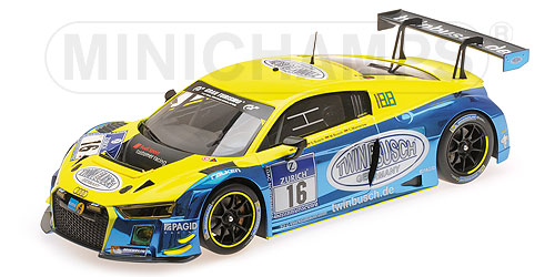 AUDI R8 LMS – TWIN BUSCH MOTORSPORT – RAST/BUSCH/BUSCH/MAMEROW – 24H NÜRBURGRING 2016 L.E. 300 pcs. 1:18 model