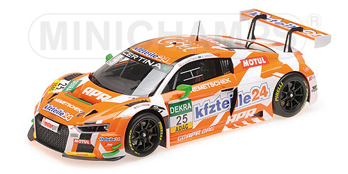 AUDI R8 LMS – KFZTEILE 24/APR MOTORSPORT – DOBITSCH/SANDSTRÖM – ADAC GT MASTERS 2016 L.E. 300 pcs. 1:18 model