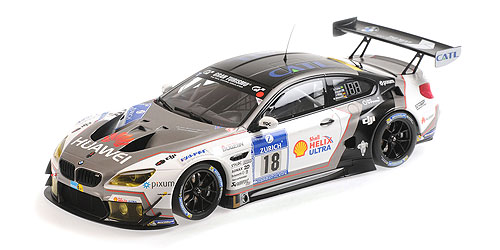 BMW M6 GT3 – SCHUBERT MOTORSPORT – FARFUS/KROHN/MUELLER/WITTMANN – 24H NÜRBURGRING – 2016 1:18 model