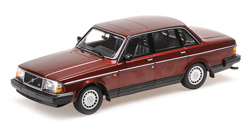 VOLVO 240 GL – 1986 – DARK RED METALLIC 1:18 model