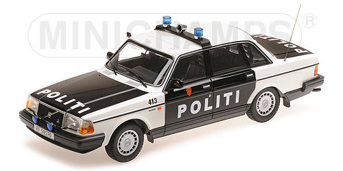 VOLVO 240 GL – 1986 – ‘POLITI NORWAY 2’ 1:18 model