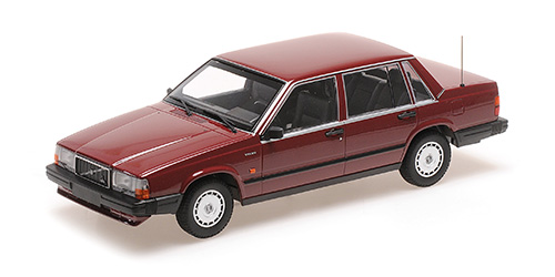 VOLVO 740 GL – 1986 – RED 1:18 model