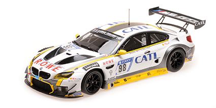 BMW M6 GT3 – ROWE RACING – PALTTALA/CATSBURG/SIMS/WESTBROOK – 2ND PLACE 24H NÜRBURGRING 2017 L.E. 300 pcs. 1:18 model