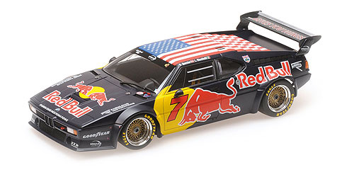 BMW M1 GR.4 – TEAM RED BULL – QUESTER/RICCITELLI – CLASS WINNERS 2017 HSR DAYTONA CLASSIC 24H - L.E. 300 pcs. 1:18 model