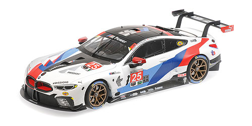 BMW M8 GTE – BMW TEAM RLL – DE PHILLIPPI/AUBERLEN/SIMS – 2ND CLASS 12H SEBRING 2018 - L.E. 204 pcs. 1:18 model